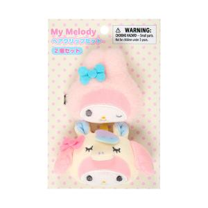 Sanrio｜My Deco Bag Hair Clip Set｜W 6.5 x D 2.5 x H 5.5cm approx.