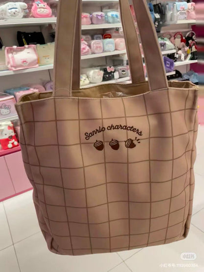 Sanrio｜Squirrel series Tote Bag ｜ 35× 59×38cm approx.