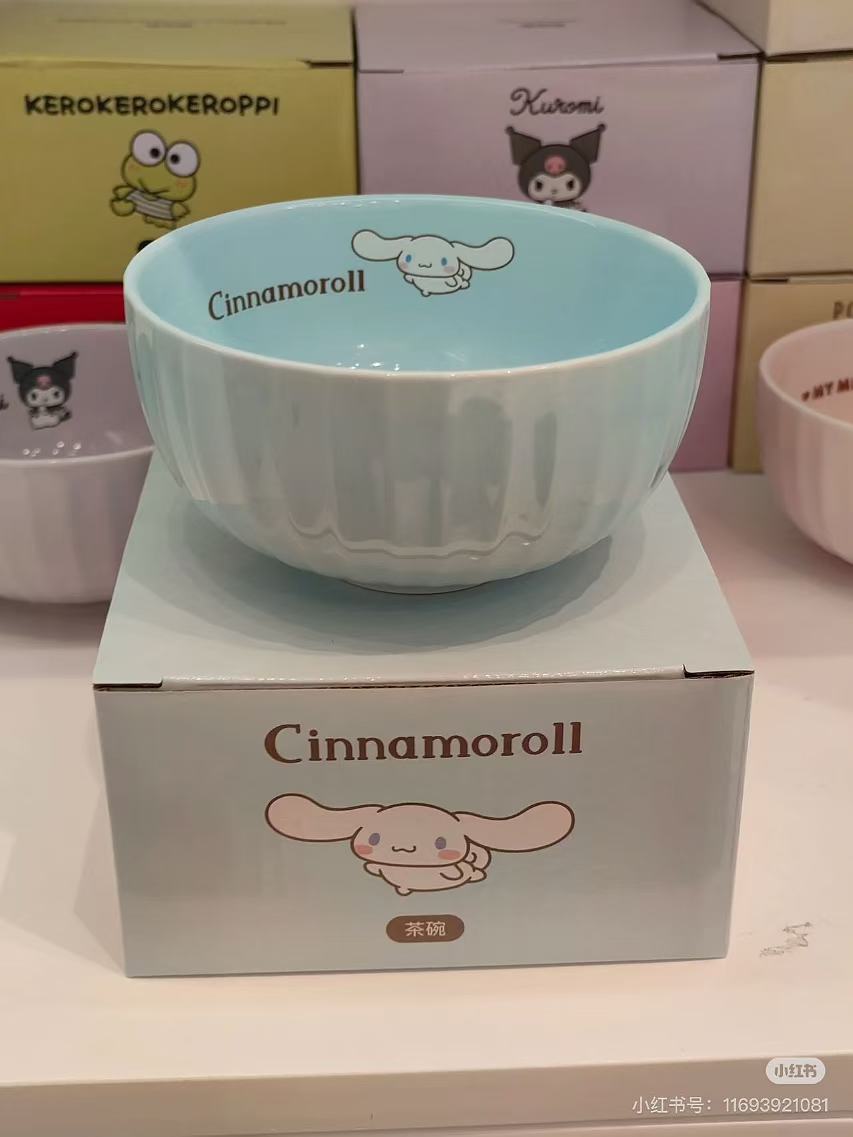 Sanrio｜New Life Tea Bowl｜11.3×11.3×7cm approx.