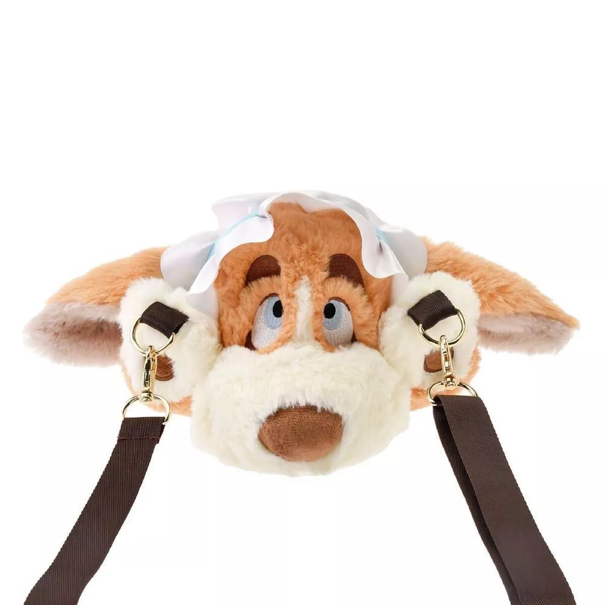 Disney迪士尼｜2024 Nana Multi Pochette FEEL LIKE PETER PAN东迪彼得潘保姆狗娜娜软萌毛茸茸玩偶斜挎包/收纳包｜约H36×W26×D15cm