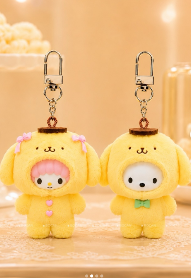 Sanrio｜chibittomo Pompompurin 3Oth ANNIVERSARY Ano Koro no Pompompurin Mascot Charm mystery bag/blind box/All 8 types｜1pc