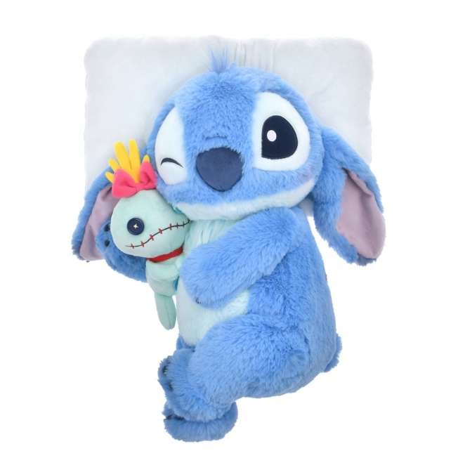 Disney｜Stitch Day Collection Stitch &amp; Scrump Plush Dolls/Plush Toy｜H43×W40×D22cm approx.