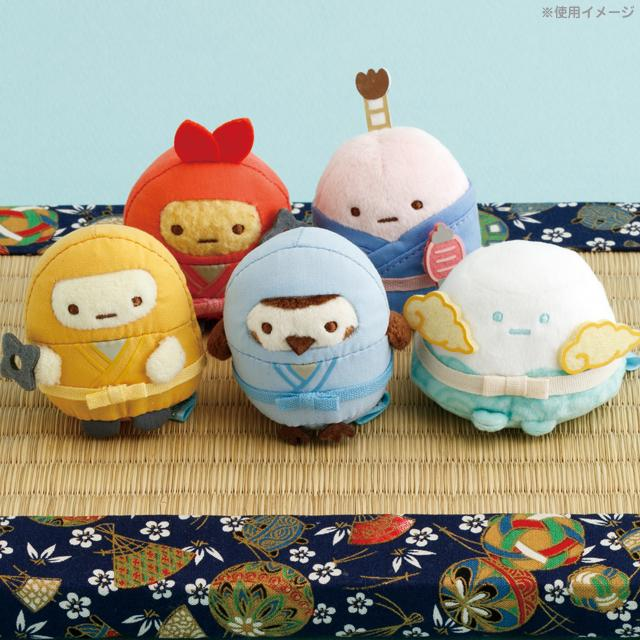 Sumikko gurashi｜Ninja Training mini Tenori Plush Doll｜55 x 50 x 40 mm approx.