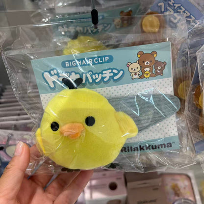 Rilakkuma｜Big Mascot Hair Clip｜85×85×45mm approx.