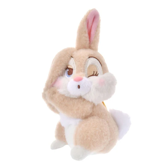 Disney｜Miss Bunny &amp; Thumper Mascot Holder /Plush Keychain PASTEL BUNNIES｜H16.5×W9.5×D8cm approx.