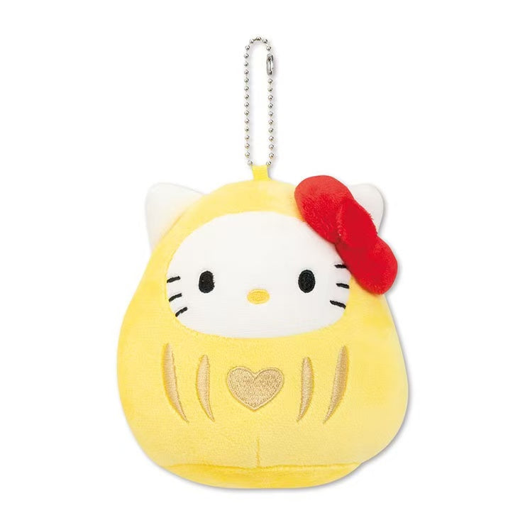 Sanrio｜Mascot Holder Bodhidharma Hello Kitty｜12cmX11cm approx.