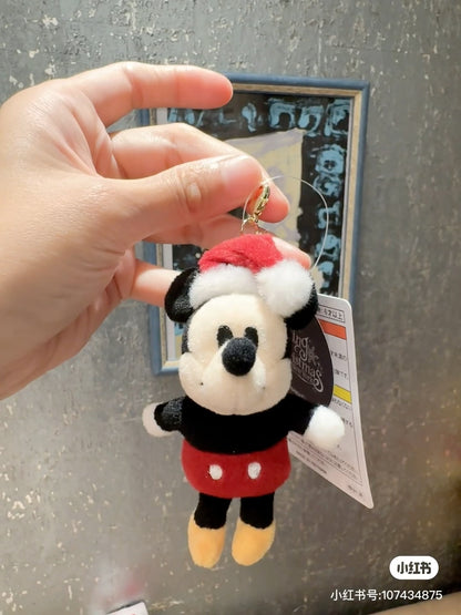 Disney迪士尼｜东迪2024圣诞限定 mini毛绒挂件/吊坠/拉链头/手机扣