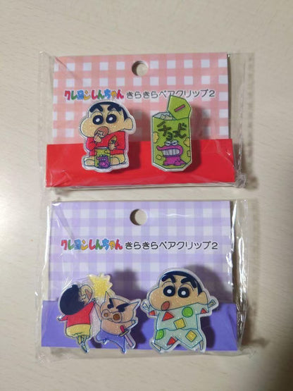Crayon shin-chan｜Acrylic Clip Set ｜ 35×35×14mm approx.
