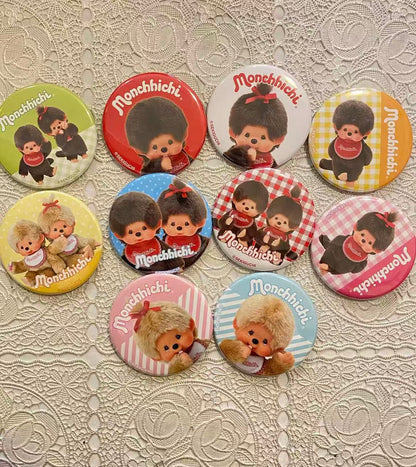 Monchhichi｜Colorful Secret Can Badge mystery bag/blind box/All 10 types｜1pcs