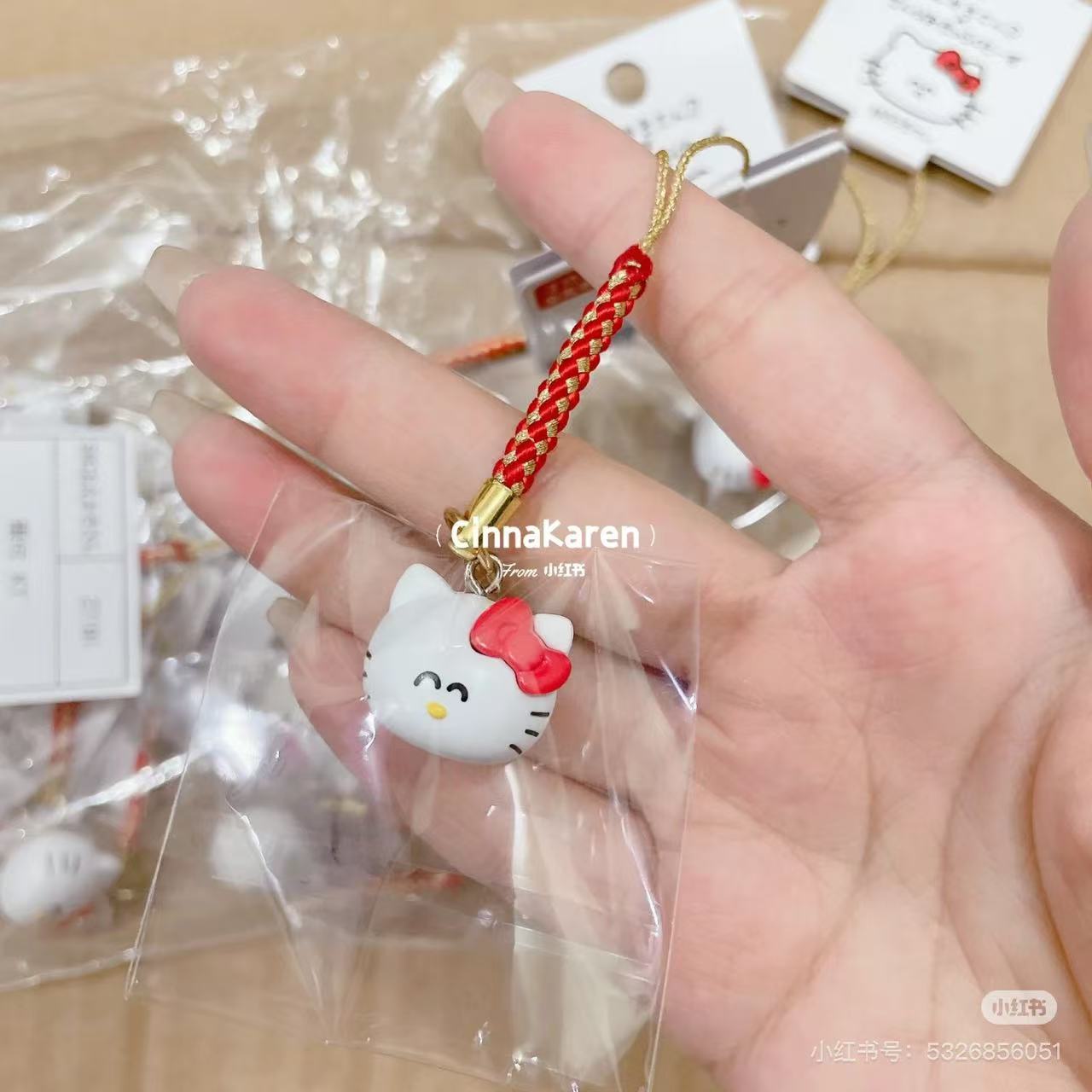Sanrio｜Oekakisan x Sanrio Netsuke Keychain/Keyring｜H120 x W25 x D25mm approx.