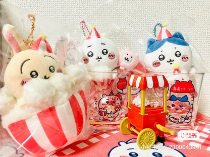 【限购1】Chiikawa 吉伊卡哇｜Rando UkikiMascot游乐园系列毛绒玩偶挂件/包挂｜约H115×W105×D50mm