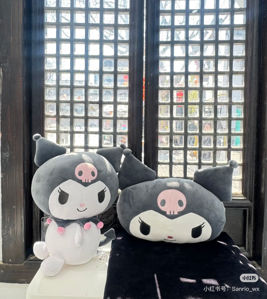 Sanrio｜Seat Cushion with Backrest｜48×13×30cm approx.