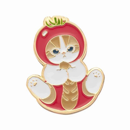 Mofusand｜Mofumofu Marche Pin Badge｜30×25×12mm approx.