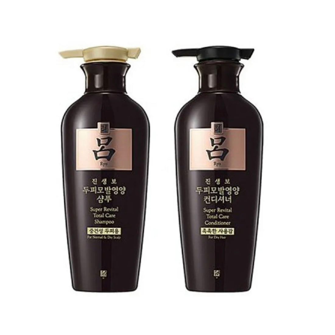 Ryo吕 ｜Super Revital黑吕参宝防脱/修复滋养洗发水/护发素｜400ml