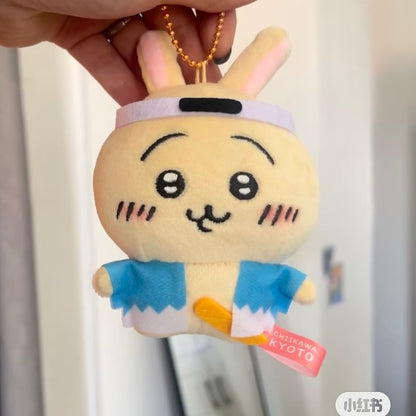 Chiikawa 吉伊卡哇｜京都新选组限定毛绒挂件｜約H90×W180ｍｍ