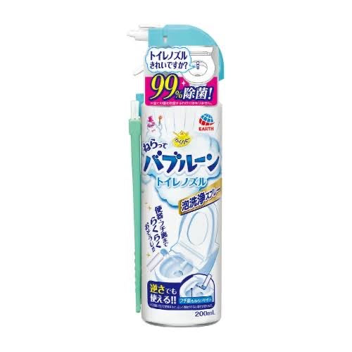 Earth｜直射型泡沫强力厕所专用抗菌洗手盆/马桶/下水道清洁剂 ｜200ML