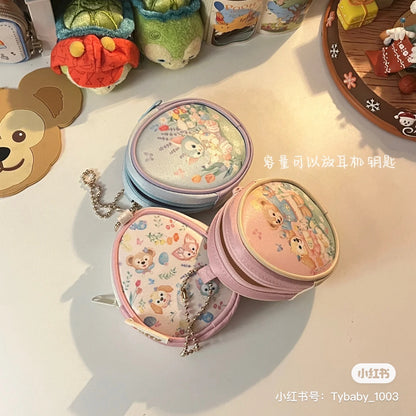 Disney迪士尼｜2024东迪春日复活节限定零钱包3只组/正反不同图案｜約幅8×奥行3×高さ10cm
