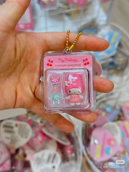 【limit 1】Sanrio｜Miniature Package Charm/ Miniature Toy｜ 4.8 x 2 x 5.5cm approx.