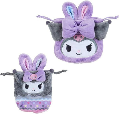 Sanrio｜Easter Rabbit Drawstring Bag 2pcs Set｜16×5×21.5cm approx.