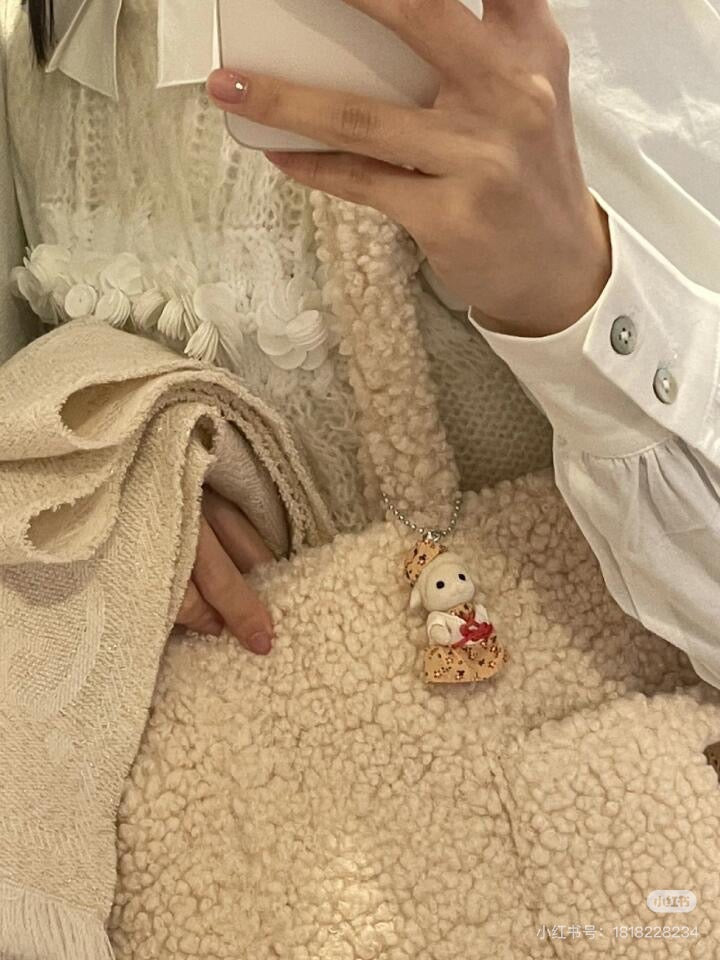 【limit 1】SylvanianFamilies森贝儿家族｜Sheep KeyChain 小绵羊宝宝挂件