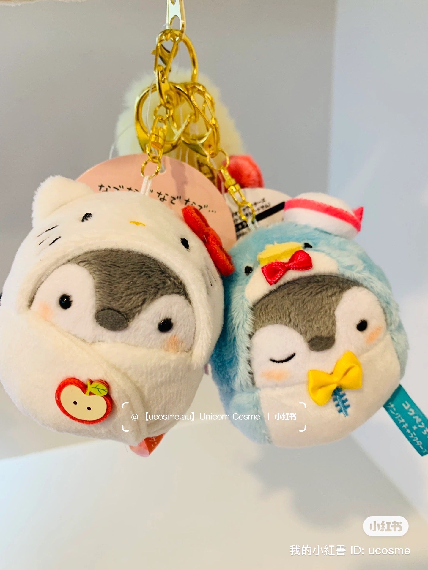 Sanrio｜正能量企鹅联名玩偶挂件/包挂｜約H100×W90×D55mm