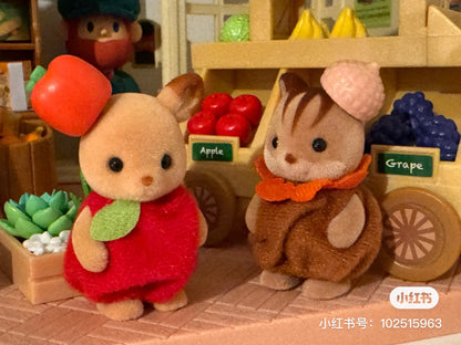 【new】SylvanianFamilies森贝儿家族｜baby forest森友会站宝摆件盲袋/盲盒/全8种5751｜1枚入