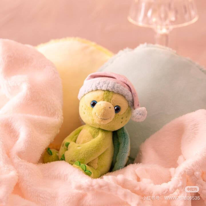 Disney迪士尼｜2024东迪秋日睡衣派对Olu小龟毛绒挂件/趴趴夹/肩夹