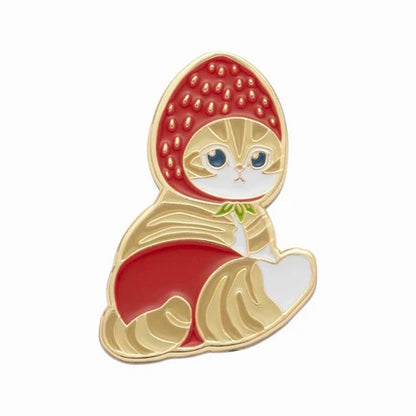 Mofusand｜Mofumofu Marche Pin Badge｜30×25×12mm approx.