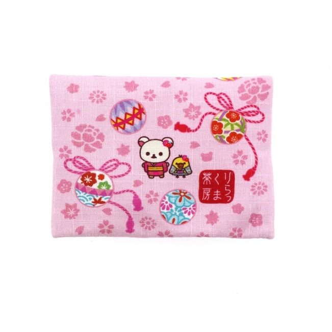 Rilakkuma轻松熊｜茶房限定纸巾包/收纳包｜约W120×H90(mm)