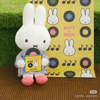 Miffy｜MUSIC Series Plush Dolls/Plush Toy｜ H28 x W12 x D11cm approx.