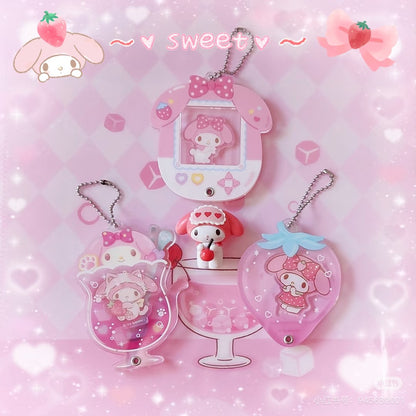 Sanrio｜Cat Soda Acrylic Charm mystery bag/blind box/All 8 types｜1pcs