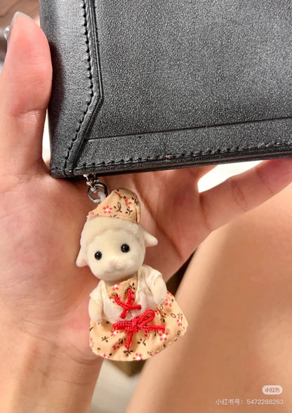 【limit 1】SylvanianFamilies森贝儿家族｜Sheep KeyChain 小绵羊宝宝挂件