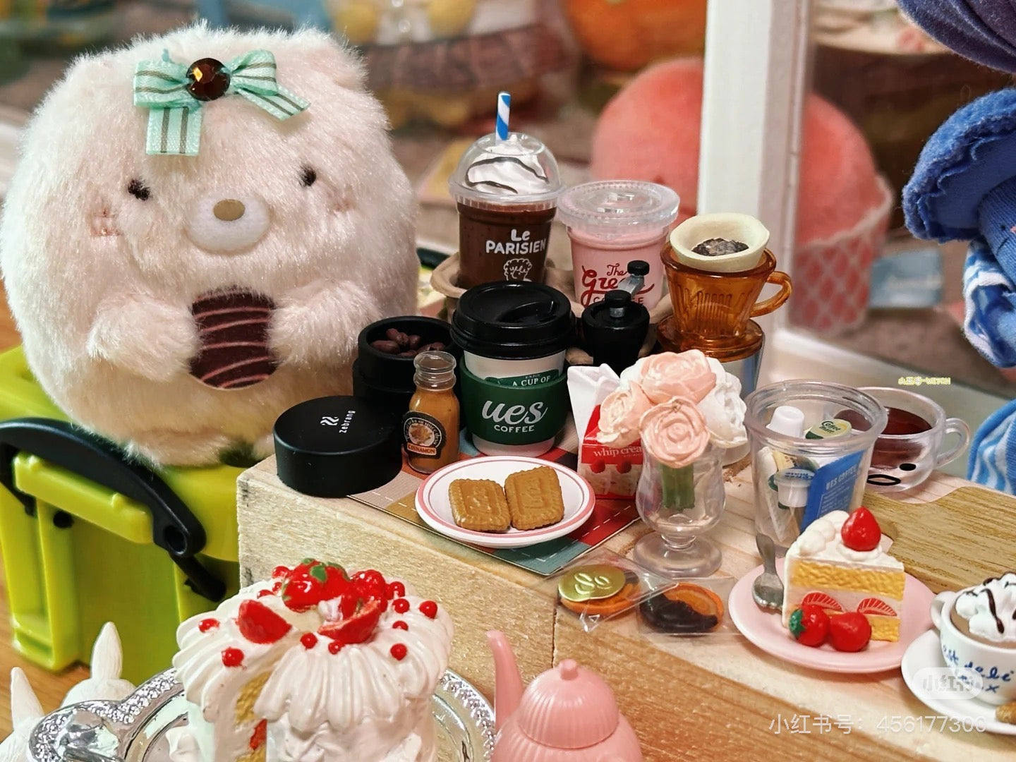 Sumikko gurashi｜Bean Master mini Tenori Plush Doll Chocolate Fair San-X Japan｜60×55×50mm approx.