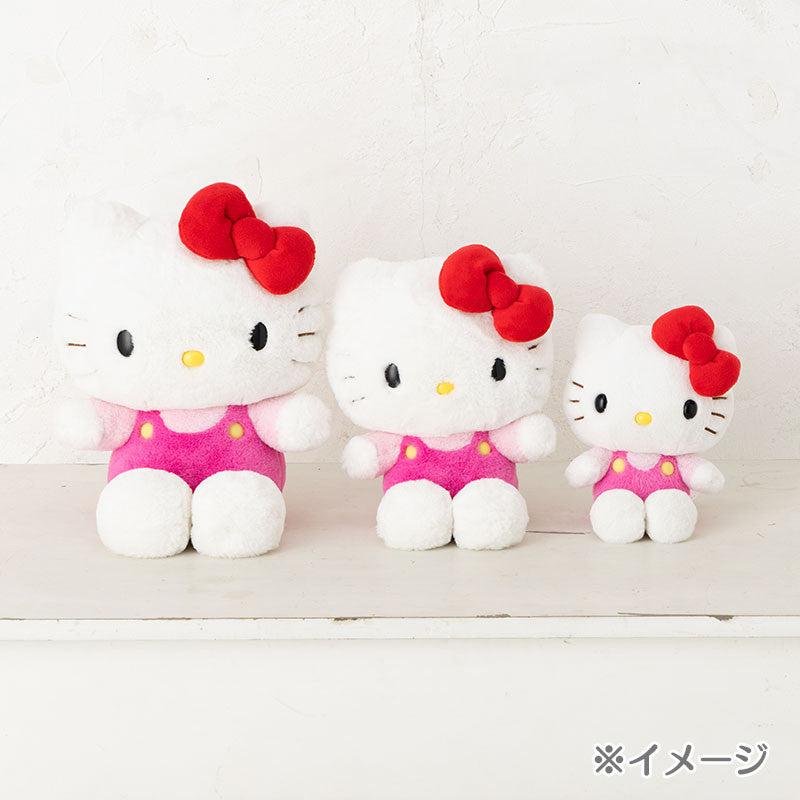 Hello kitty凯蒂猫｜毛茸茸kitty公仔/玩偶｜L号约28×21×33cm/M号约24cm×25cm×16cm