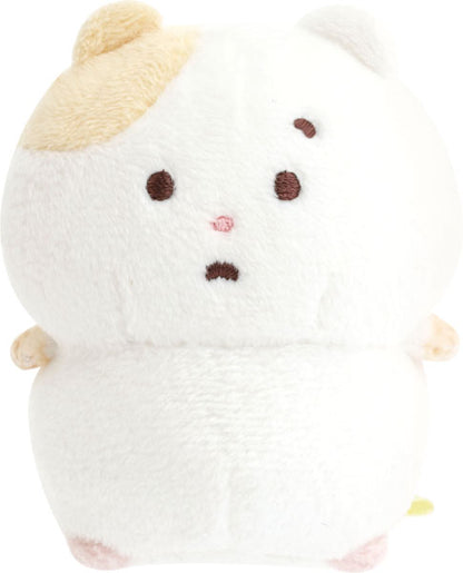 Sanx｜Little Moments of Joy Mainichi Hamuchima Tenori Plush (SS)｜70×65×45mm approx.