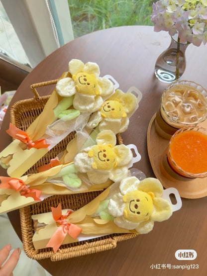 Disney｜2024东迪复活节玩偶脸花束｜約高さ25×幅10×奥行き3.5cm