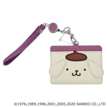 Sanrio｜皮质十字纹可伸缩多卡位卡包