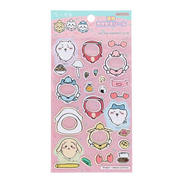 chiikawa｜Clear 3D Sticker｜ H175×W90mm approx.