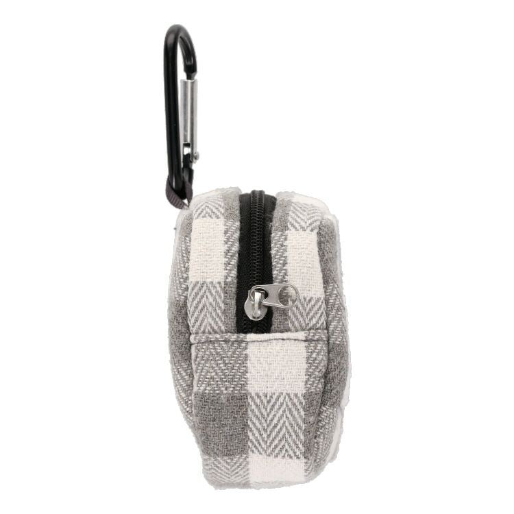 Pickles Frog泡菜蛙｜always smile系列棋白格零钱包/钥匙扣｜約H9.5×W8.5×D5cm