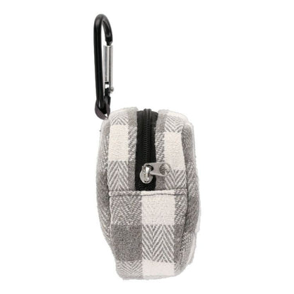 Pickles Frog泡菜蛙｜always smile系列棋白格零钱包/钥匙扣｜約H9.5×W8.5×D5cm