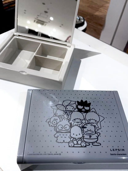 Sanrio｜LEPSIM联名可爱首饰盒/打开有镜子/化妆盒｜约H4×W15.5×D11.5cm