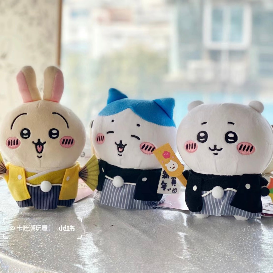 Chiikawa 吉伊卡哇｜正月新年系列玩偶/公仔｜约H145×W155×D90mm