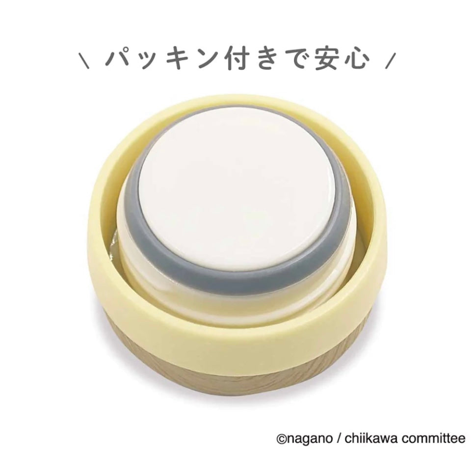 chiikawa｜真空不锈钢木盖便携保温保冷杯｜350ml