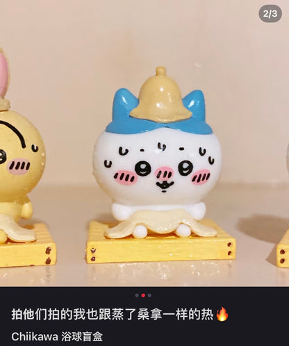 chiikawa｜巨可爱泡澡系列表情玩具碳酸泡澡球/浴球盲袋/共5款｜1颗