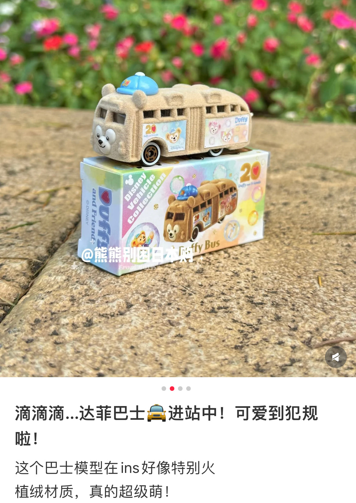 Disney｜Duffy &amp; Friends&quot;Wishing Wings&quot; Collection Tomica Vehicle