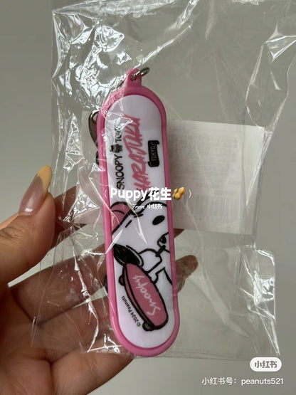Snoopy｜原宿限定滑板史努比挂件