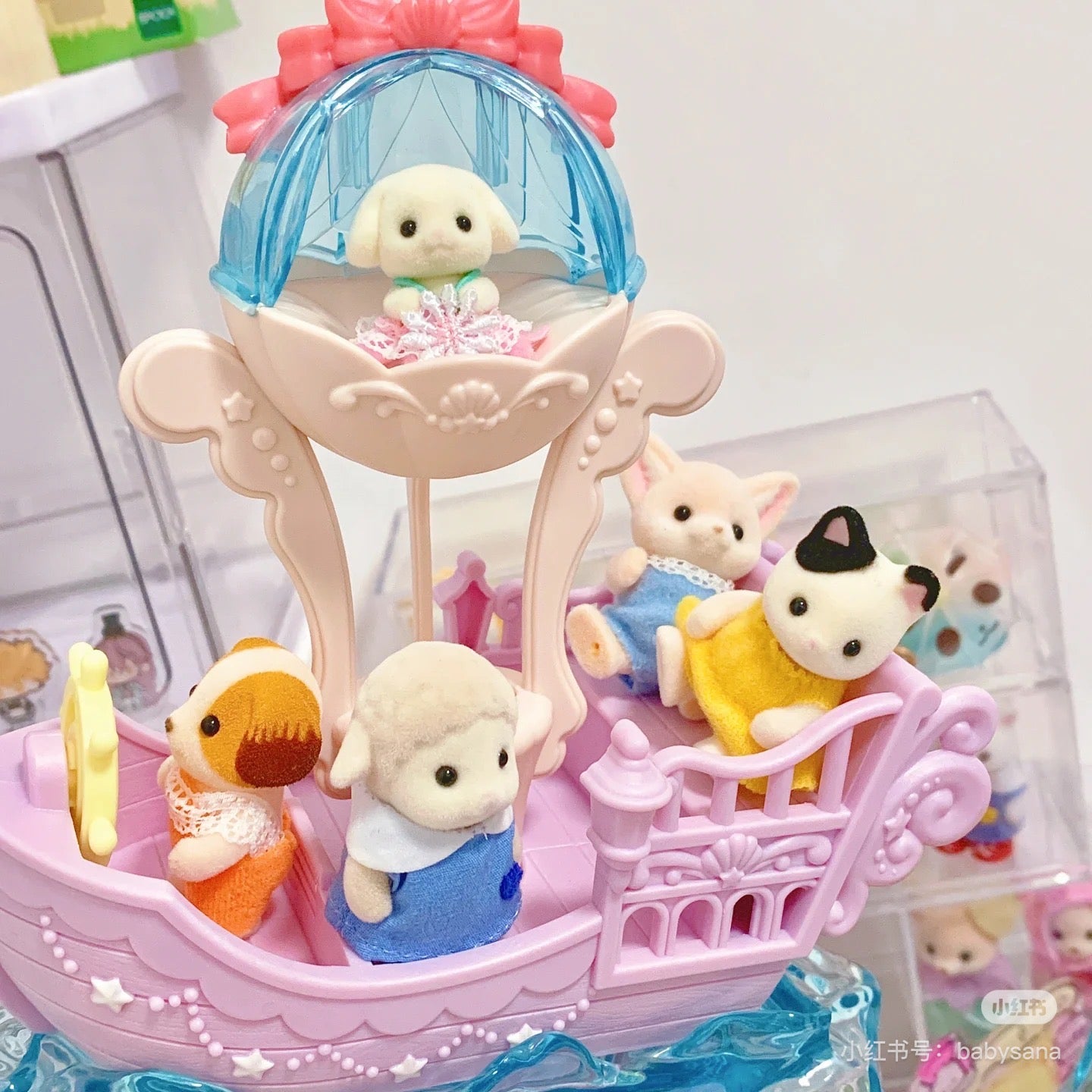 【限时折扣】SylvanianFamilies森贝儿家族｜Baby Mermaid Castle 美人鱼奇幻城堡系列套组/玩具/过家家5701