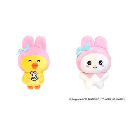 Sanrio｜Chegosim Characters Collaboration Pair Mascot Holder /Plush Keychain｜H105mm approx.