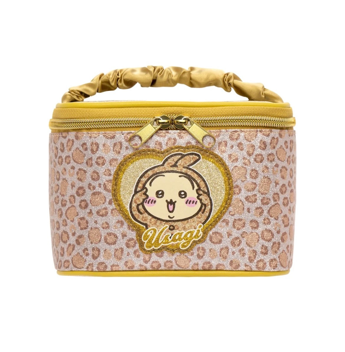 chiikawa｜Leopard Print Vanity Pouch｜H120×W170mm ×D100mm approx.