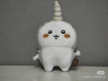 Nagano嘲讽熊｜Characters FRIENDS Mascot (one corner) 独角鲸毛绒挂件/包挂｜约H135×W90×D50mm